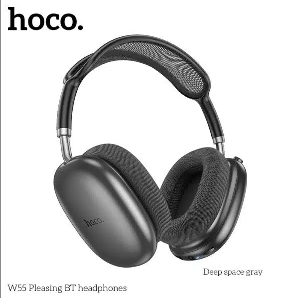 Hoco W55 Wireless Headphones BLACK