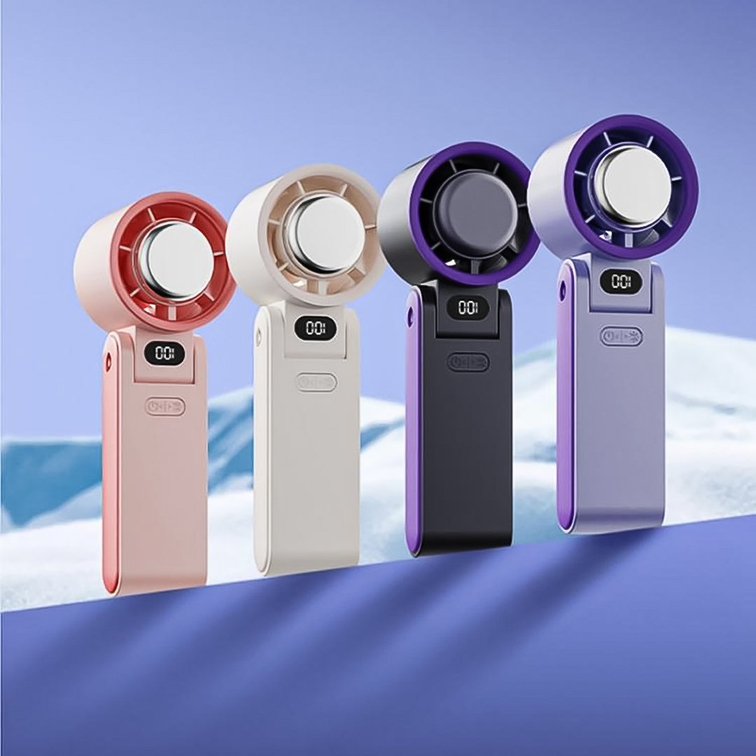 Y19 100 Speed Foldable Ice Fan